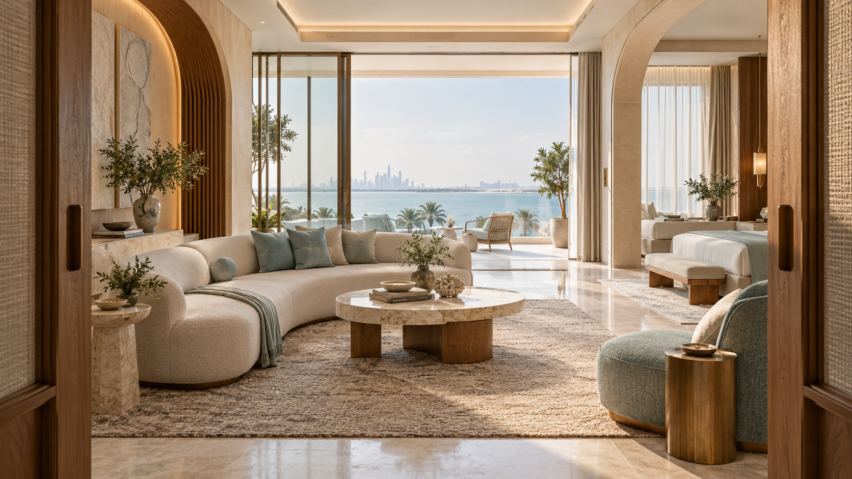 Illustrative interior concept for Wynn Al Marjan Island